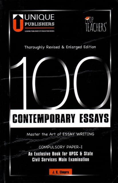 Contemporary Essays By J K. Chopra