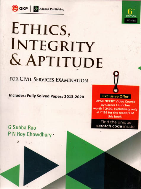 Ethics Integrity & Aptitude G Subba Rao
