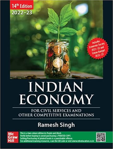 Indian Economy ( English| 14th Edition) | UPSC | Civil Services Exam | State Administrative Exams Paperback – 1 May 2022