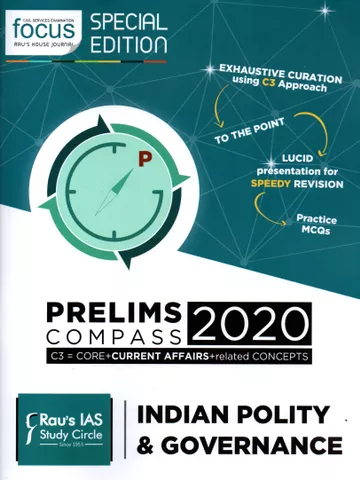 Focus Prelims Compass 2020 - Indian Polity & Governance - Rau's IAS