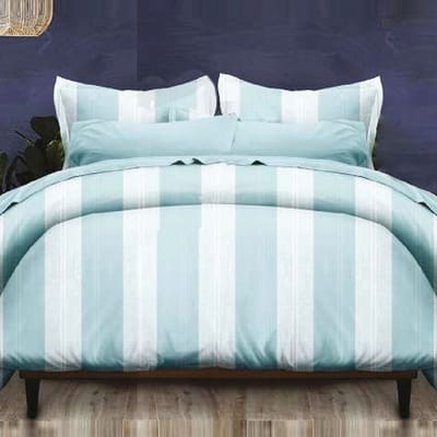 DONETELLA EC | 6 Pcs Comforter set | King Size | Reversible print style | GREY / IVORY