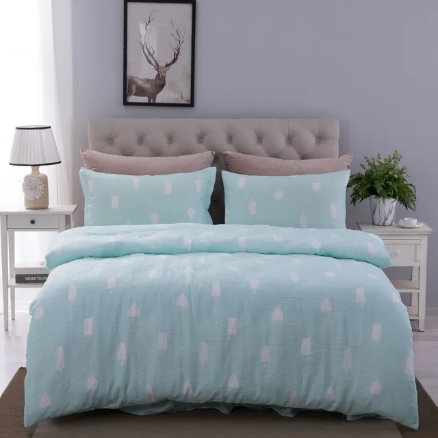 Donetella Kc | 5 Pcs Comforter Set | Twin Size |  Removable Duvet Cover Combo | Teal