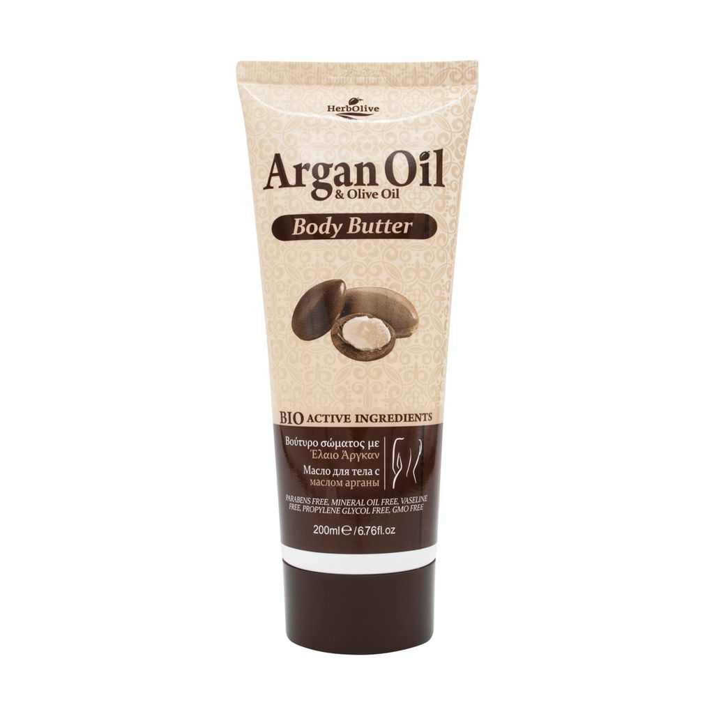 Argan Oil & Olive Oil Body Butter 200Ml