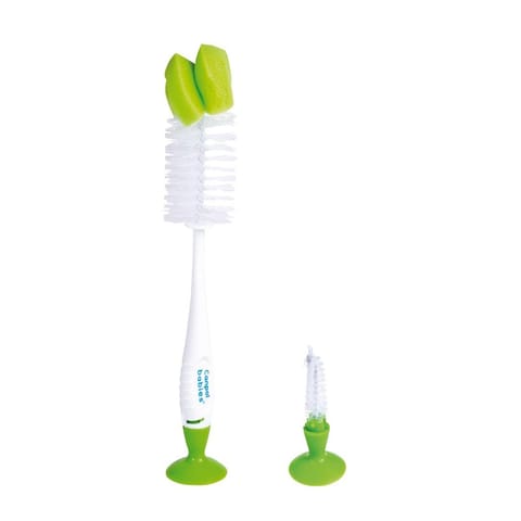 Bottle & Teat Brush With Suction Ring