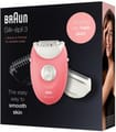 3440 Epilator for Legs and body, Including Shaving Attachment