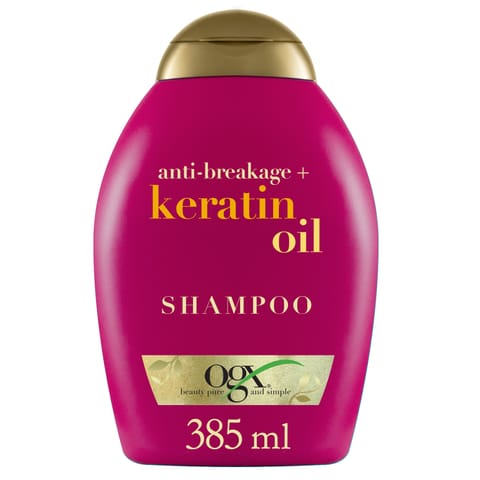 Anti-Breakage + Keratin Oil
Shampoo 385Ml