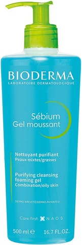 Sebium Gel Moussant Purifying Cleansing Foaming Gel 500 Ml