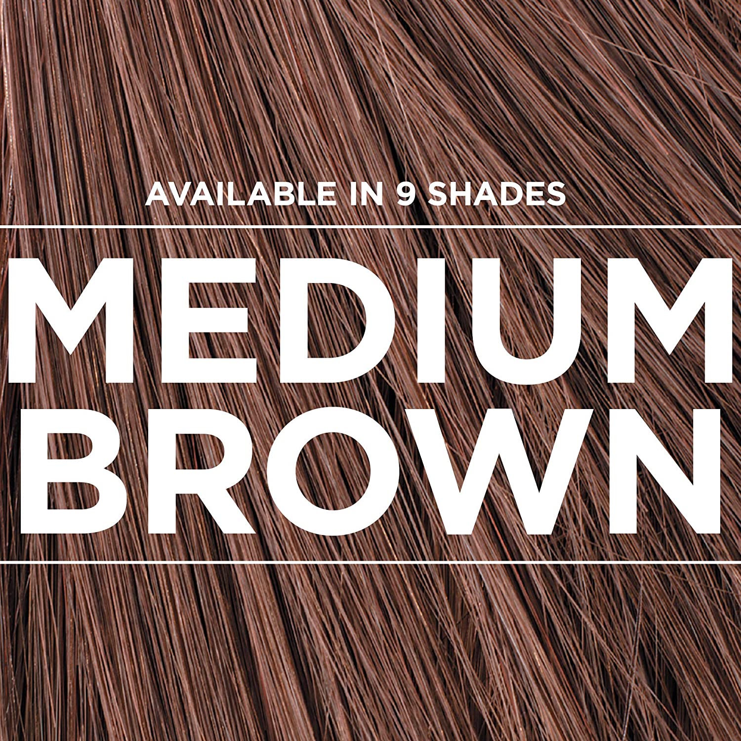 Hair Building Fibers-Medium Brown 12G