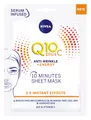 Q10 Plus C Anti-Wrinkle Face Sheet Mask Vitamin C 1 Mask