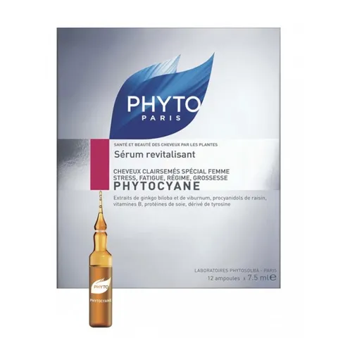 Phytocyane Botanical Revitalizing Hair Treatment Serum -12X6Ml