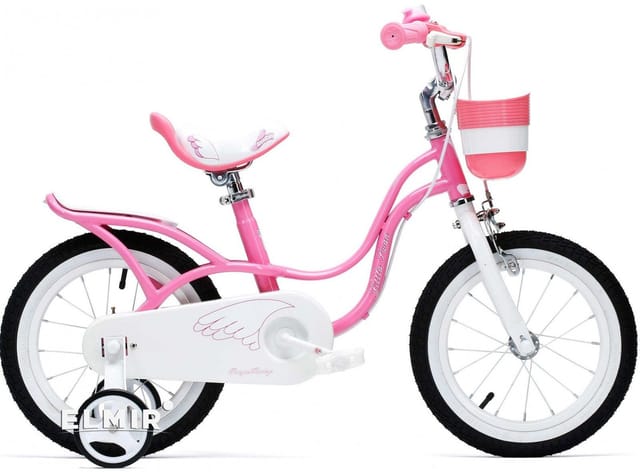 (NEW) LITTLE SWAN 12INCH WITH REAR CARRIER (PINK)