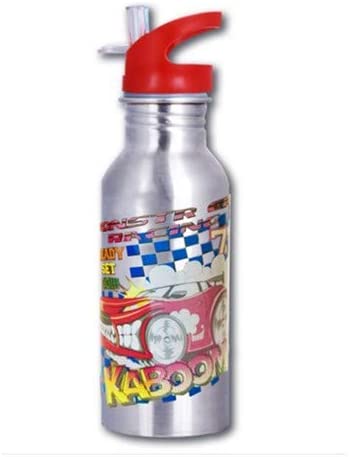 Magic Bottle Stainless Steel- Red Racing Car