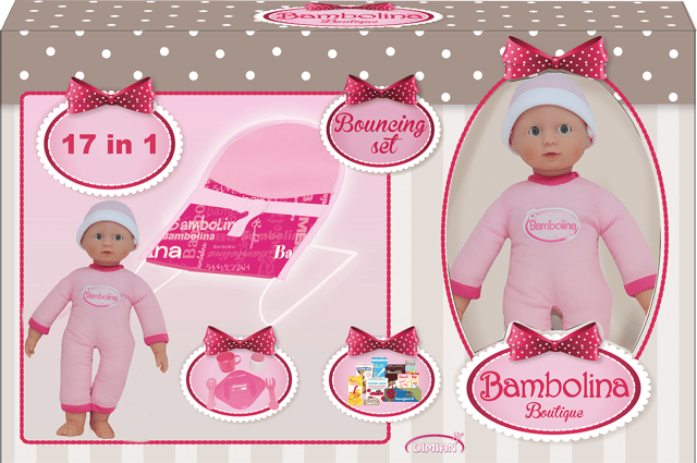 BAMBOLINA BOUTIQUE BOUNCING SET 17 IN 1