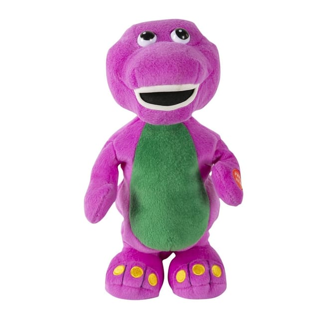 Barney 12 inch Standing Basic Plush