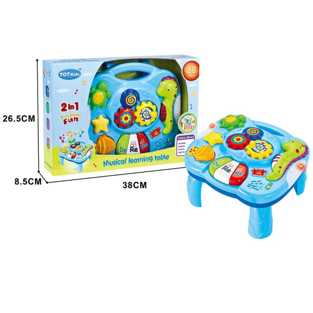 edu baby musical learning table