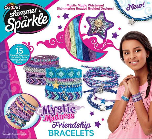 Shimmer N Sparkle Make Your Own Mystic Friendship Bracelet Kit