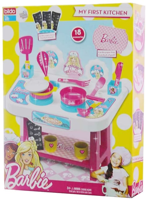 barbie car kitchen