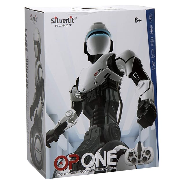 sharper image rc humanoid op one robot