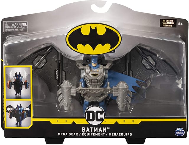 DC Batman Fig 4" Dlx Mega Gear Asst.