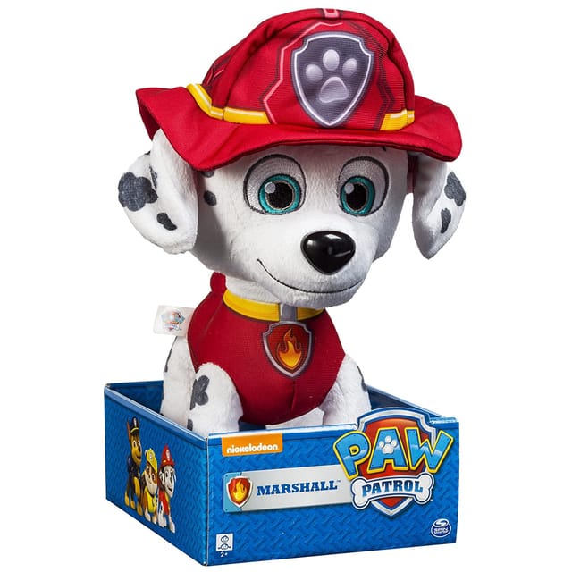 paw patrol marshall ride on plush