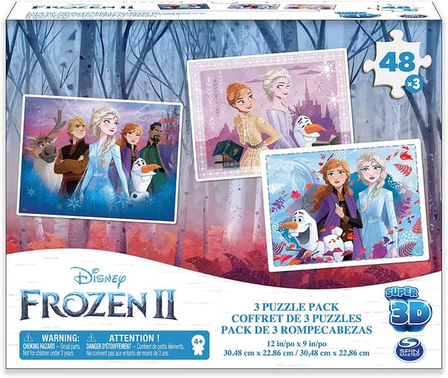 Puzzle DIS Frozen2 Super 3D Lent