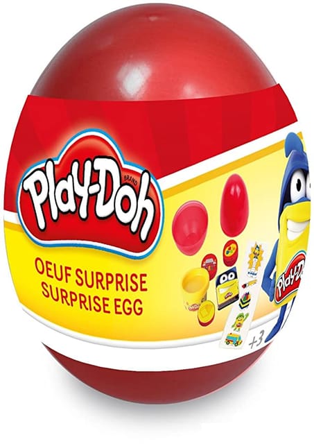 play doh surprise eggs