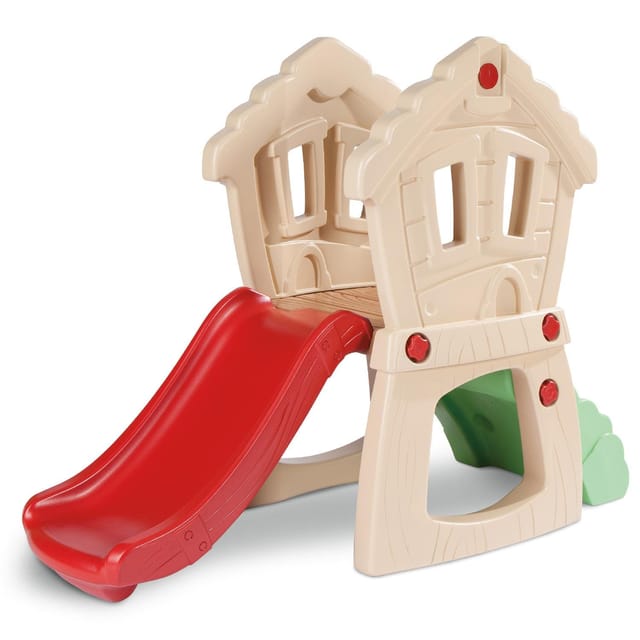 little tikes slide wooden