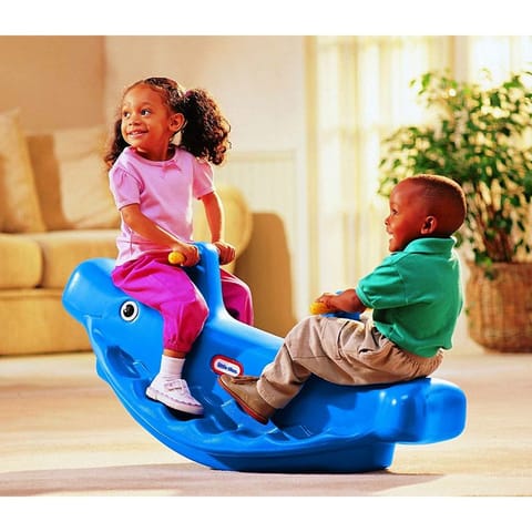 Whale Teeter Totter - Blue- 1 pack