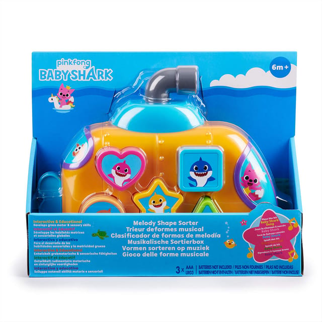 baby shark shape sorter