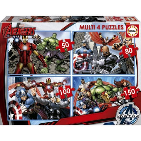 Multi 4 Puzzles -Avengers