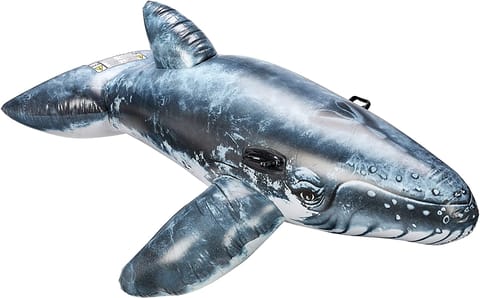 INTEX REALISTIC WHALE RIDE-ON, Ages 3+