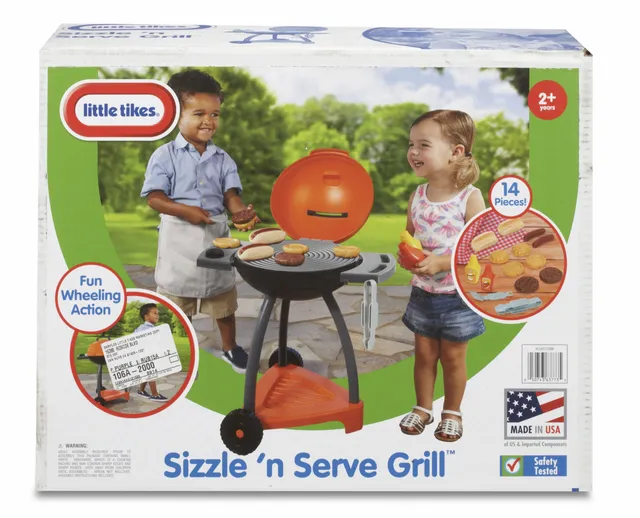 little tikes sizzle & serve grill