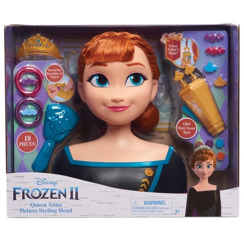 Disney Frozen 2 Deluxe Anna Styling Head