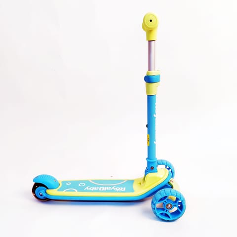 FOLDABLE UPGRADE SCOOTER, Yellow- Green