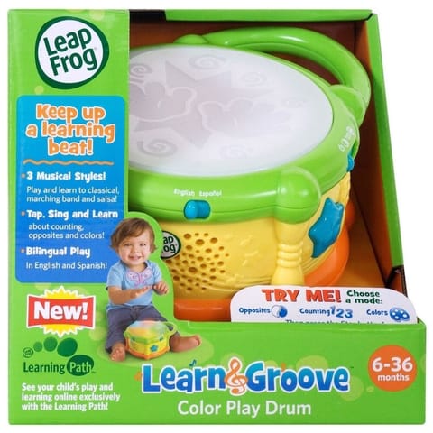 Learn & Groove™ Color Bilingual Play Drum