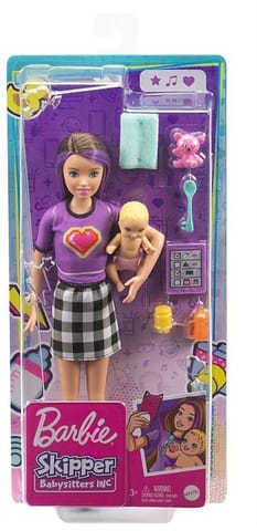 Barbie Skipper Babysitters Doll and Baby Asst. (4)