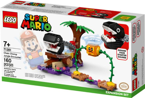 Lego Super Mario Chain Chomp Jungle Encounter Expansion Set