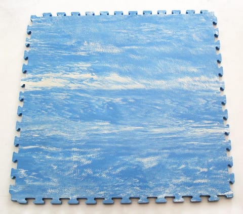 EVAJUDO mat(Blue + white)1PCS Size:100*100cm Thickness: 2cm