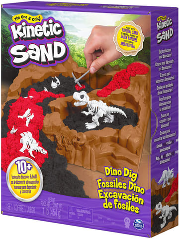 Kinetic Sand Digging for Dinos