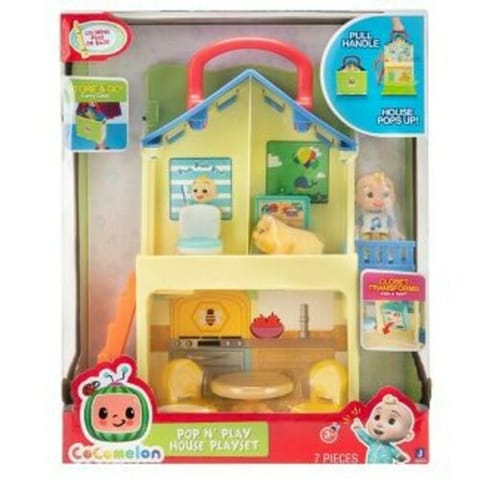COCOMELON MED. POP N' PLAY HOUSE PLAYSET
