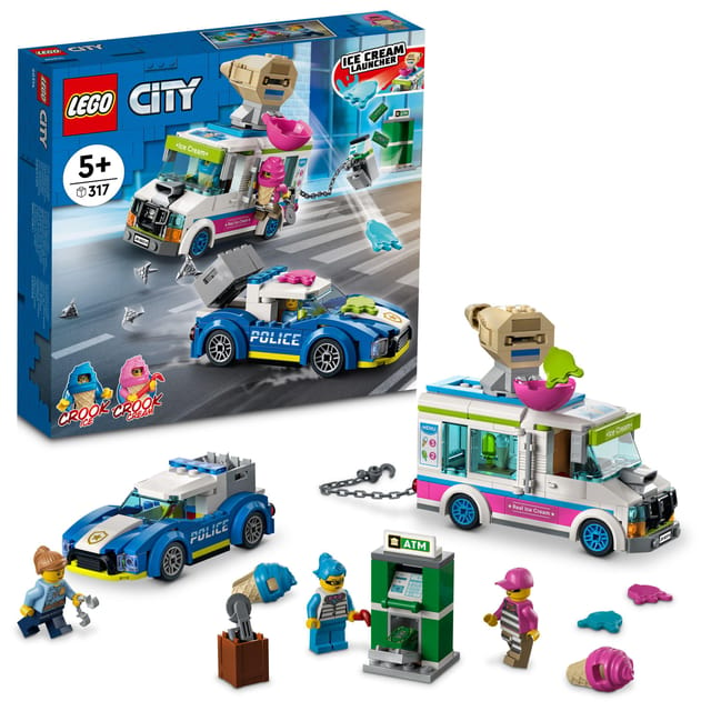 LEGO Ice Cream Van Police Chase
