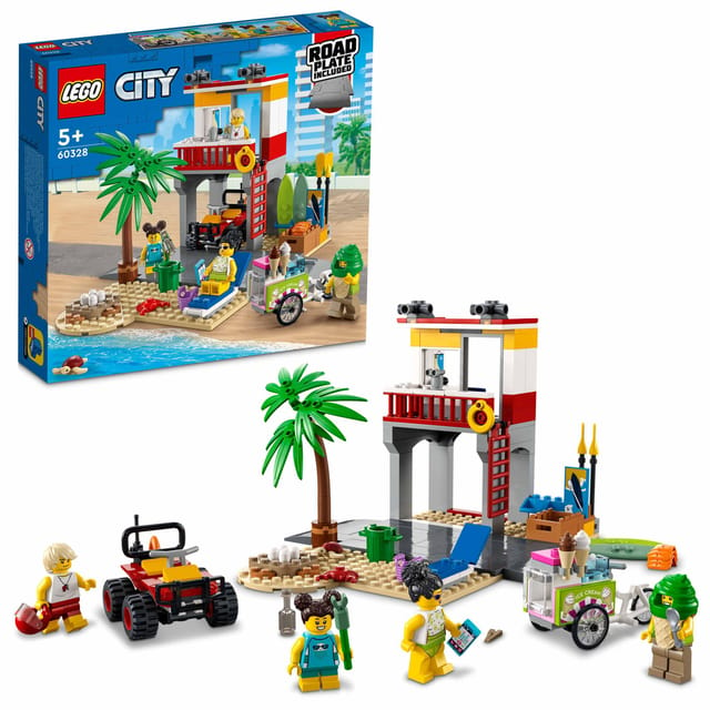 LEGO Beach Lifeguard Station