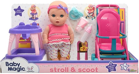 Baby Maziuna Stroll & Scoot 8"