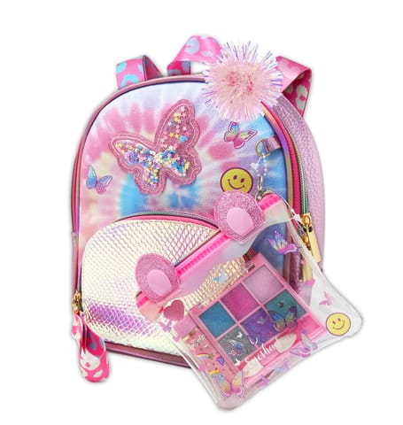 Stylish Beauty Mini Backpack, Tie Dye Butterfly