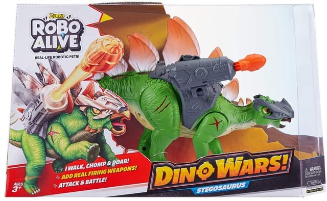 Robo Alive Dino Wars Stegasaurus S1