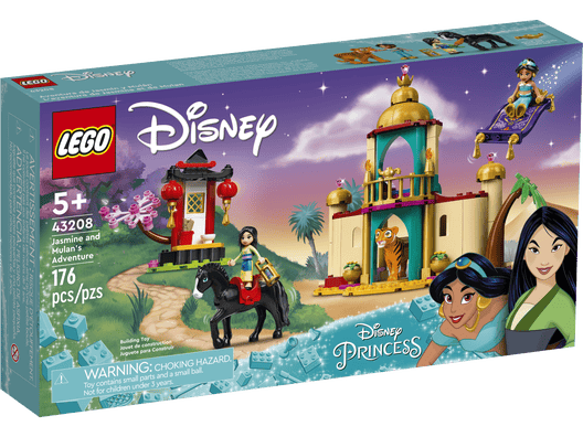 LEGO 43208 Jasmine and Mulan''s Adventure