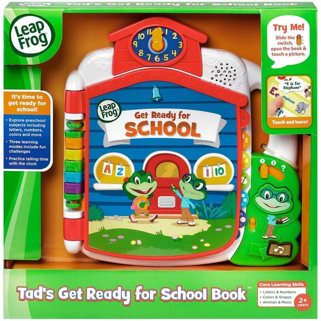 Leapfrog Tad's get Ready for school book