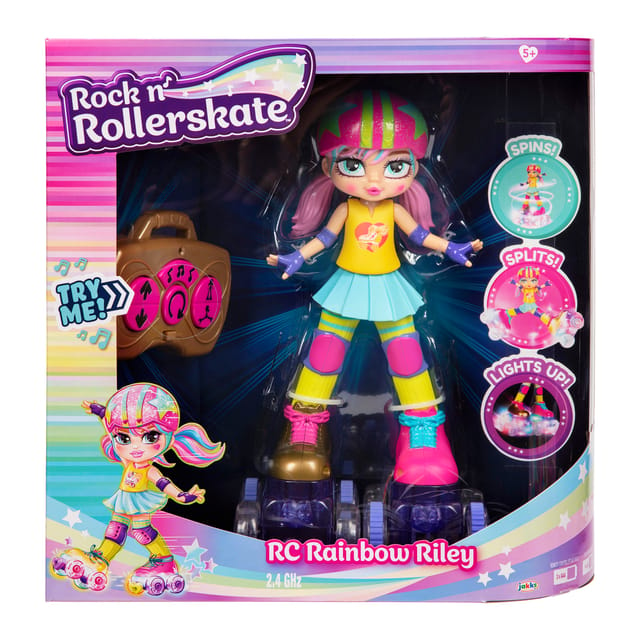 Rock N Rollerskate Rainbow Riley