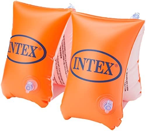 INTEX LARGE DELUXE ARM BANDS, Ages 6-12, Peg Box