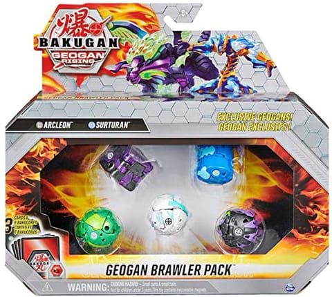 Bakugan Geogan Brawler Pack S3